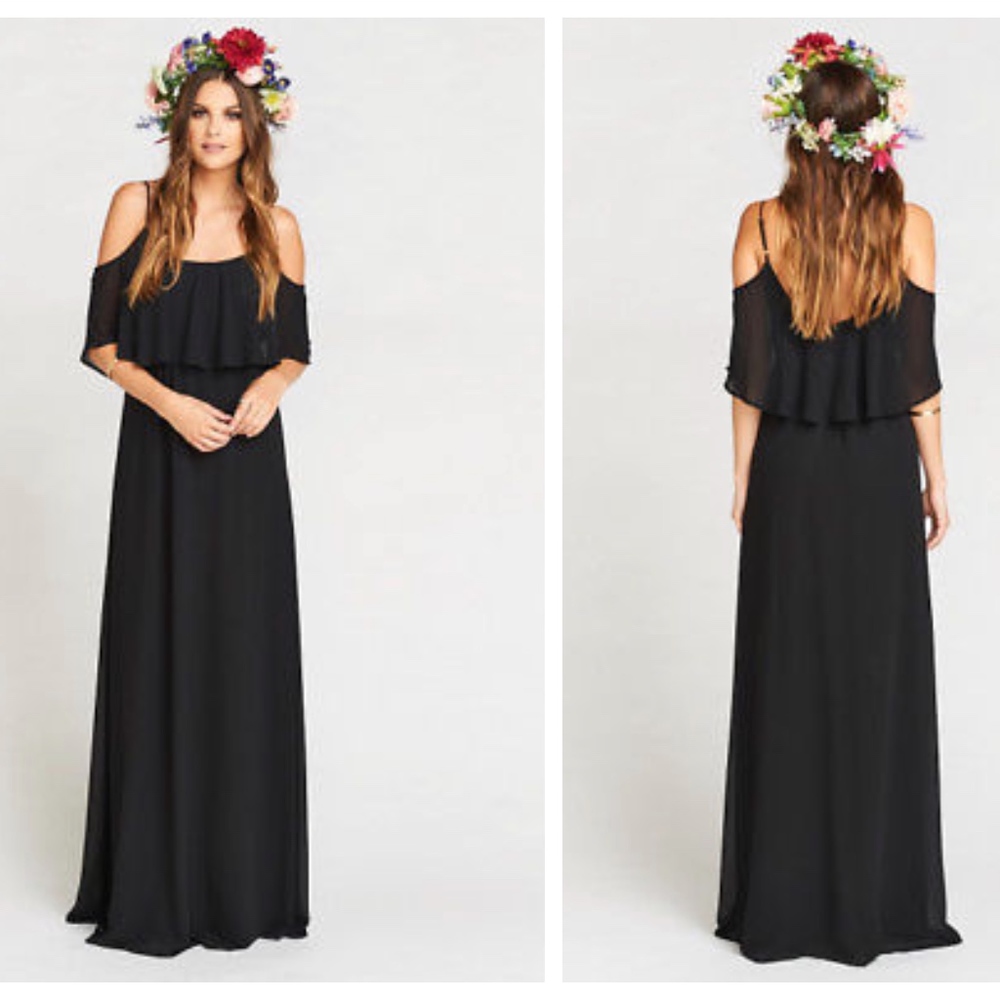 Show Me Your Mumu Ruffle Maxi Dress - Picture 1 of 2